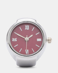 WATCH RING Red | Women's Accessories | Steve Madden