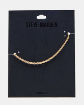 ROPE CHAIN ANKLET GOLD Women's Anklet | Steve Madden