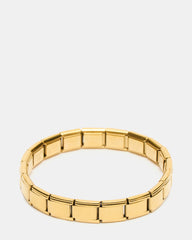 LINK Gold Stretch Bracelet | Steve Madden
