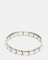 LINK Silver Stretch Bracelet | Steve Madden