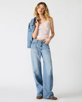 RORI Forever Blue Straight-Leg Denim Women's Bottoms | Steve Madden