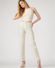 JESSE White Women's Rhinestone Studded Jeans | Steve Madden