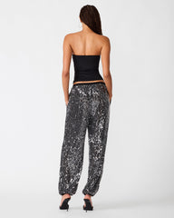 TIFFANEE PANT BLACK SEQUIN