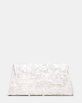 AVANT Bag Sequin French Binding Trapezoid Crossbody Clutch Handbag | Steve Madden