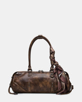 CIERRA Brown East West Scarf Shoulder Handbag | Steve Madden