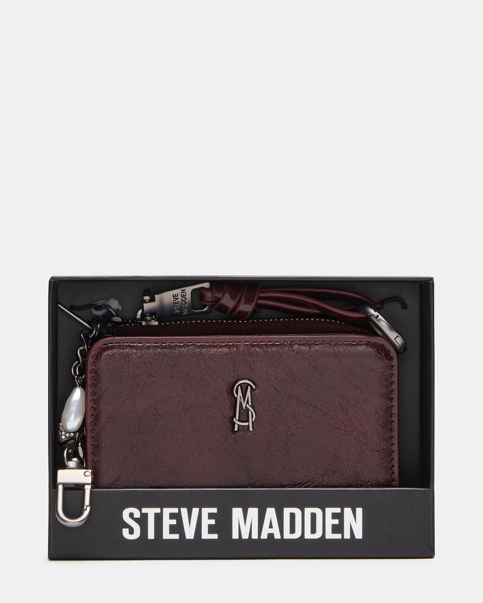 SORELLA Wine Bifold Zipper Wallet Gift Set | Steve Madden