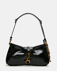 VEXA Black Charms Shoulder Handbag | Steve Madden