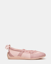 Kids' MEARA Blush Low-Top Lace-Up Girls' Sneaker | Steve Madden