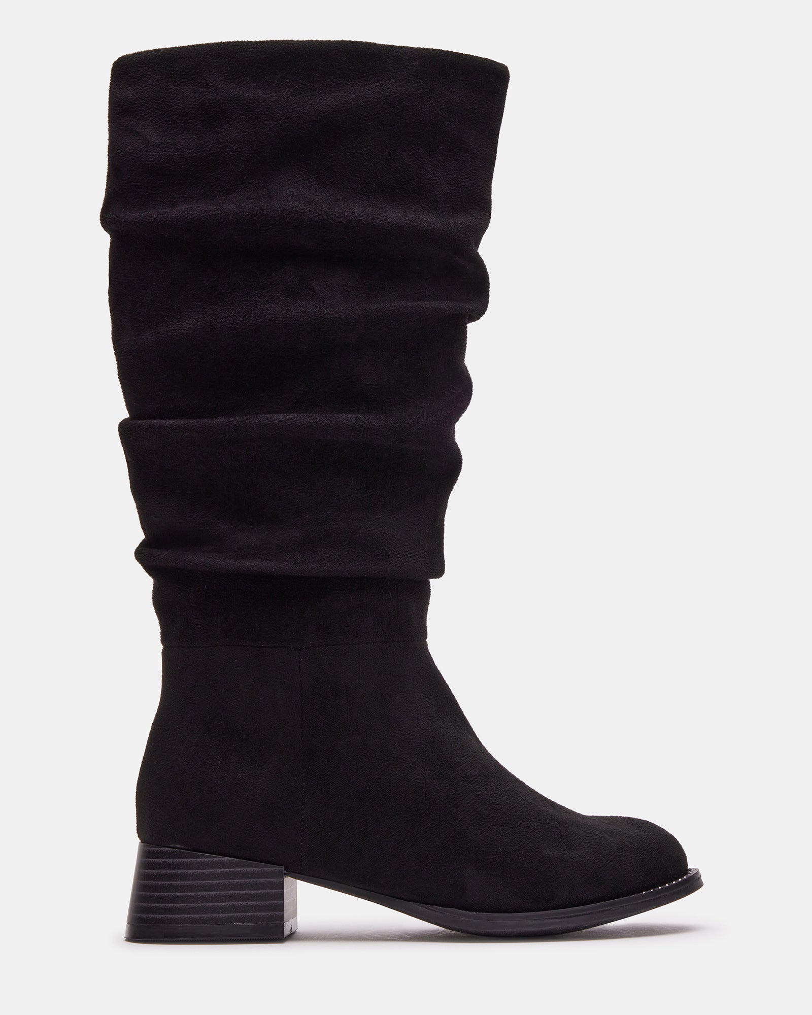 Kids' PEPPER Black Girls' Knee-High Boot | Steve Madden