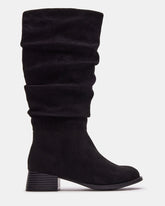 Kids' PEPPER Black Girls' Knee-High Boot | Steve Madden