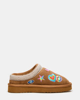 Kids' SLUSHY Cognac Multi Slip-On Mule Girls' Flat | Steve Madden