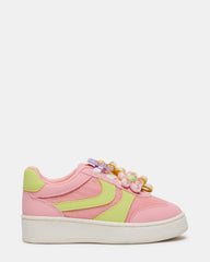 Toddlers' JERSEY Lime/Pink Low-Top Platform Girls' Sneaker | Steve Madden