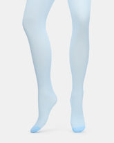 BLAIR SHEER TIGHTS LIGHT Blue Women's Footed Sheer Mesh Tights | Steve Madden