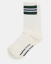 WYNN 2 PACK STRIPE ATHLEISURE SOCKS Egret Women's Stripe Athletic Socks | Steve Madden
