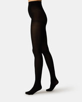 2 PACK SOLID OPAQUE Black Mesh Women's Tights | Steve Madden