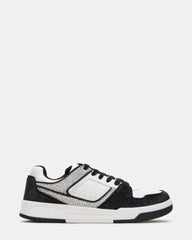 BUGLE Black Multi Men's Low-Top Lace-Up Sneaker | Steve Madden