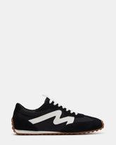 CYRUS Black Low-Top Lace-Up Men's Sneaker | Steve Madden