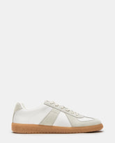 DIXON White Multi Low-Top Panel Men's Sneaker | Steve Madden