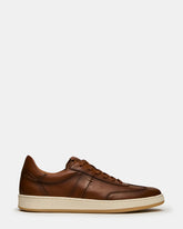 DYLAN Tan Low-Top Lace-Up Platform Men's Sneaker | Steve Madden