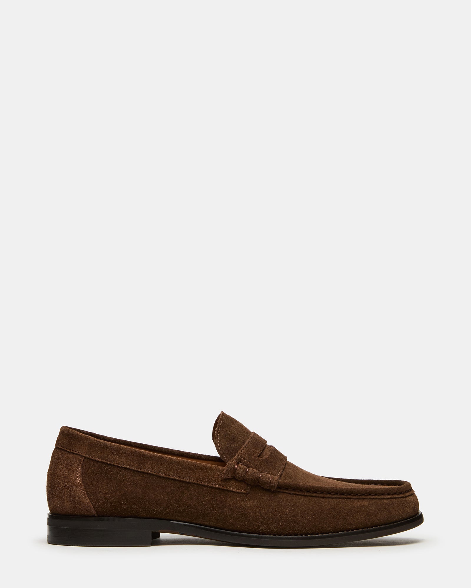 HUCKLE Dark Brown Slip-On Men's Loafer | Steve Madden