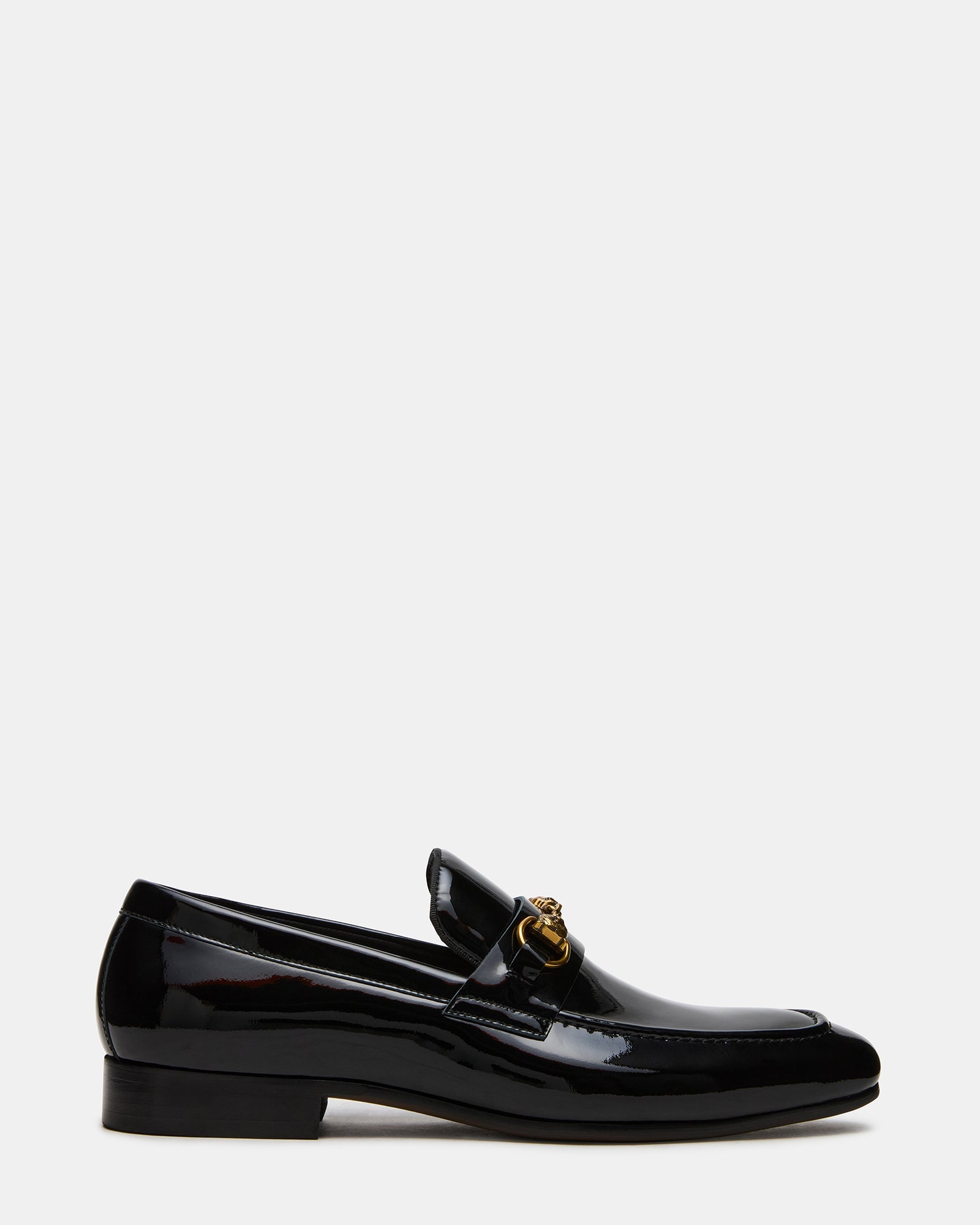 JAKIRO Black Patent Slip-On Dress Men's Loafer | Steve Madden
