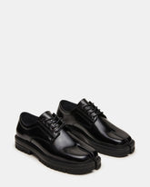 JAXEL Black Box Tabi Split-Toe Lace-Up Lug Men's Dress Shoe | Steve Madden