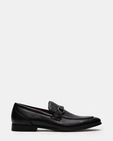 JAYSHAN Black Leather Men's Dress Loafer | Steve Madden