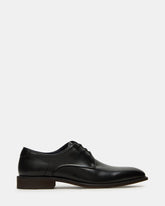 LELAND Black Leather Lace-Up Men's Dress Shoe | Steve Madden