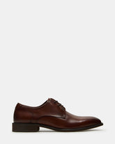 LELAND Tan Leather Lace-Up Men's Dress Shoe | Steve Madden