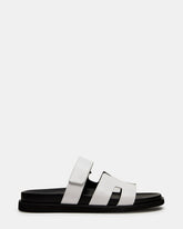 MAIVEN White Fisherman Men's Sandal | Steve Madden