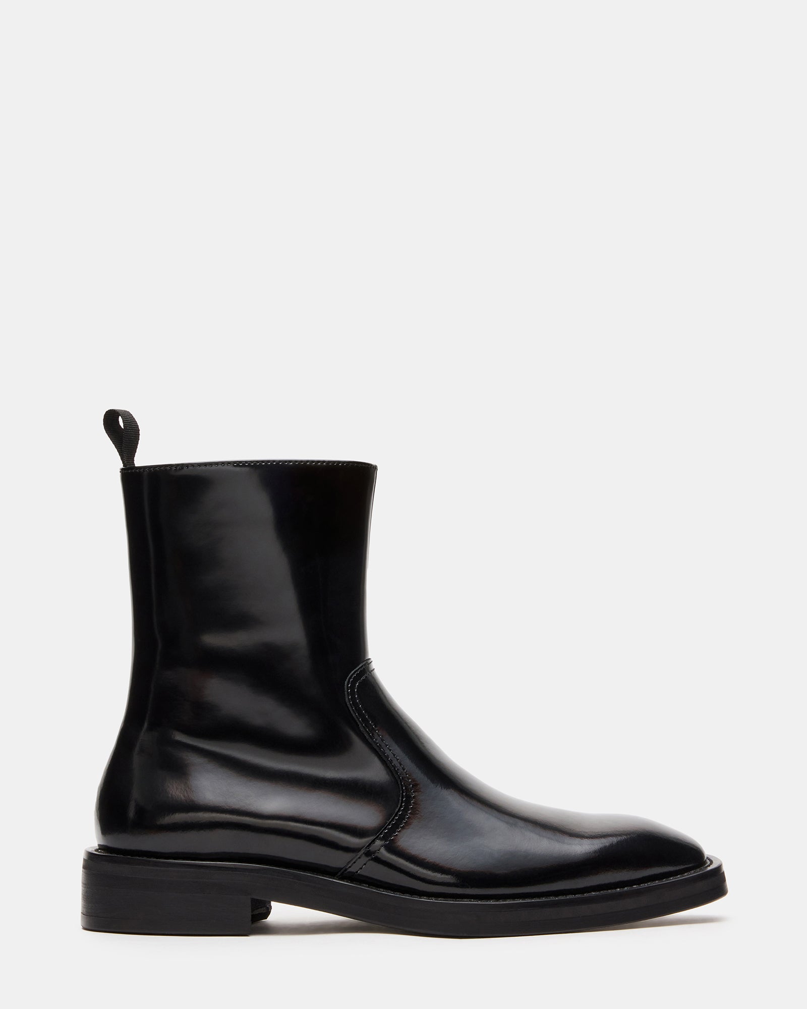 MIRANDO Black Box Round-Toe Men's Ankle Boot | Steve Madden