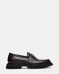 NAXOS Brown Box Slip-On Dress Men's Loafer | Steve Madden