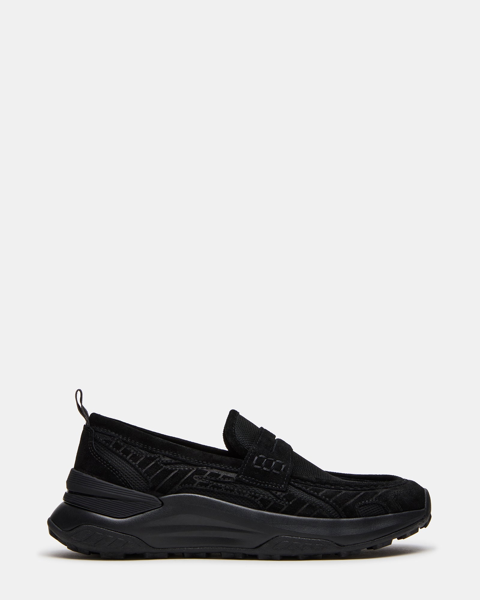 PARRISH Black Low-Top Slip-On Men's Sneaker | Steve Madden