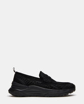 PARRISH Black Low-Top Slip-On Men's Sneaker | Steve Madden