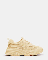 POSSESS Taupe Suede Low-Top Lace-Up Men's Sneaker | Steve Madden