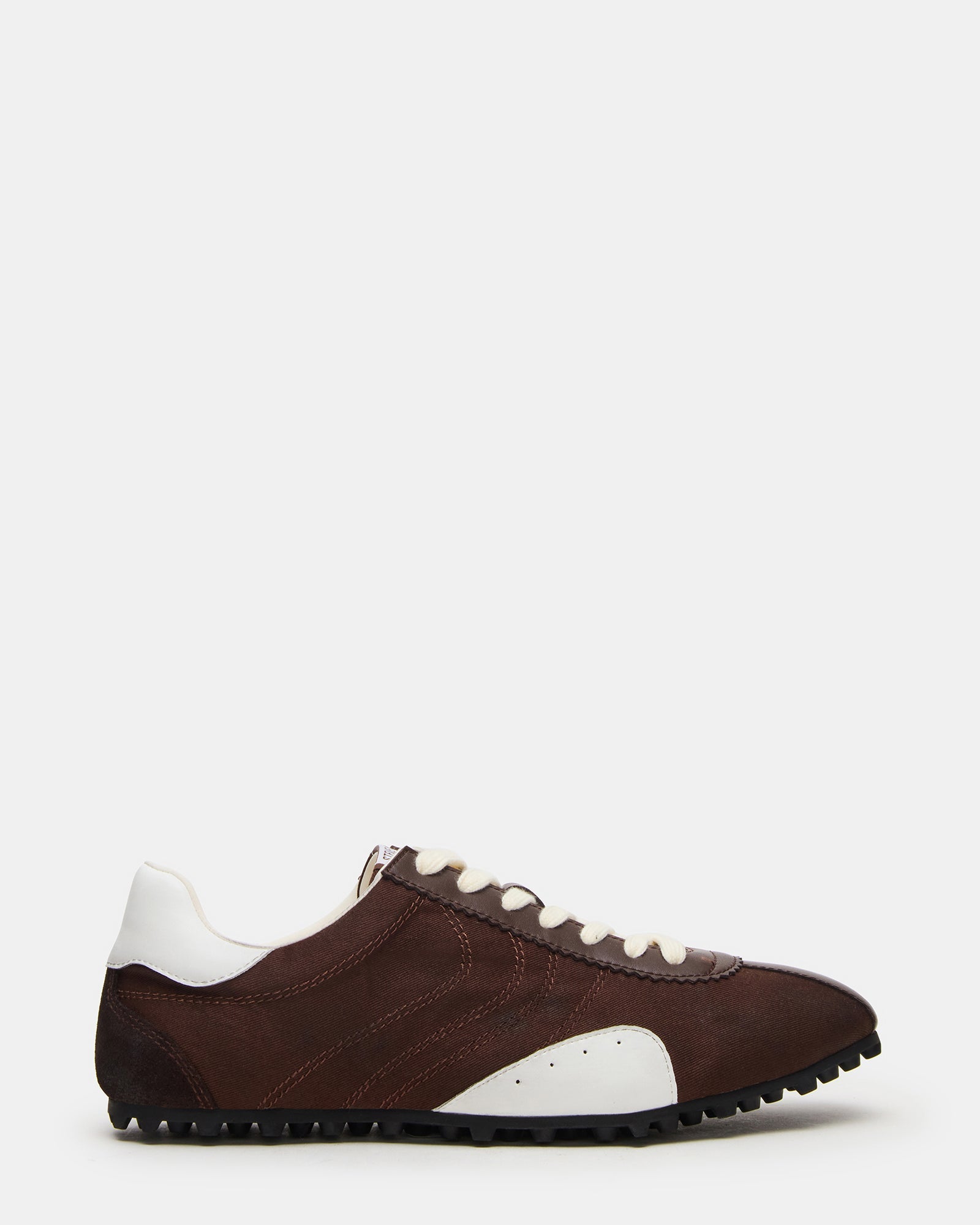 PUZZLE Brown Low-Top Lace-Up Men's Sneaker | Steve Madden