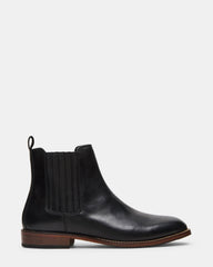 RYKER Black Chelsea Men's Ankle Boot | Steve Madden