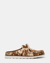 SAILOR Brown White Slip-On Laces Footbed Men's Casual Shoe | Steve Madden