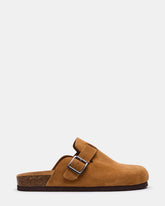 WILDERR Chestnut Suede Slip-On Men's Casual Clog | Steve Madden