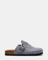 WILDERR Grey Flannel Slip-On Men's Casual Clog | Steve Madden