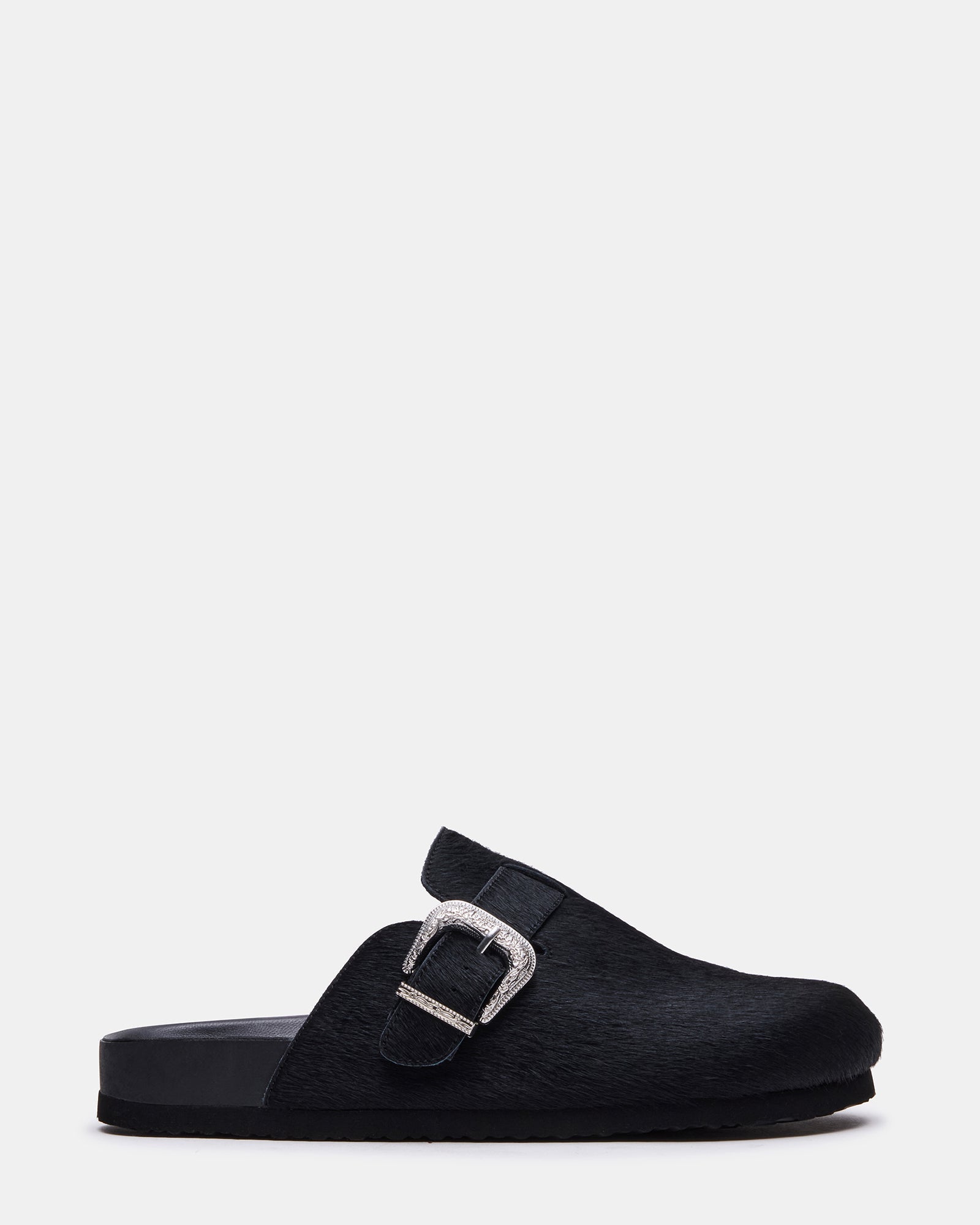 WOOLY Black Slip-On Men's Casual Clog | Steve Madden