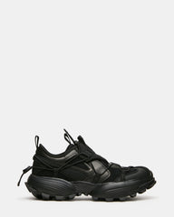 ZAREK Black Athletic Mesh Chunky Low-Top Men's Sneaker | Steve Madden
