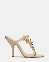 AQUARIAN Bone Star-Detail Round-Toe Mule Women's Heel | Steve Madden