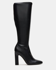 ARIA Black Wide Calf Knee-High Women's Boot | Steve Madden