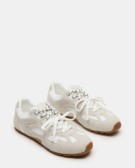 AZIEL WHITE SUEDE