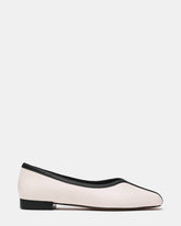 DORELIA Bone Square-Toe Ballet Women's Flat | Steve Madden