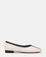 DORELIA Bone Square-Toe Ballet Women's Flat | Steve Madden