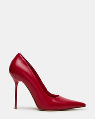 DYNASTY Red Patent Pointed-Toe Pump Women's Stiletto Heel | Steve Madden