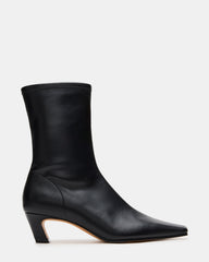 KIMMENS Black Square-Toe Women's Ankle Boot | Steve Madden