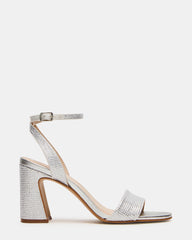 LARAH Rhinestone Rounded Toe Block Heel Women's Heel | Steve Madden